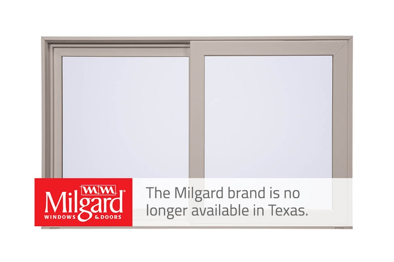 Milgard Tuscany Vinyl Horizontal Sliding Windows