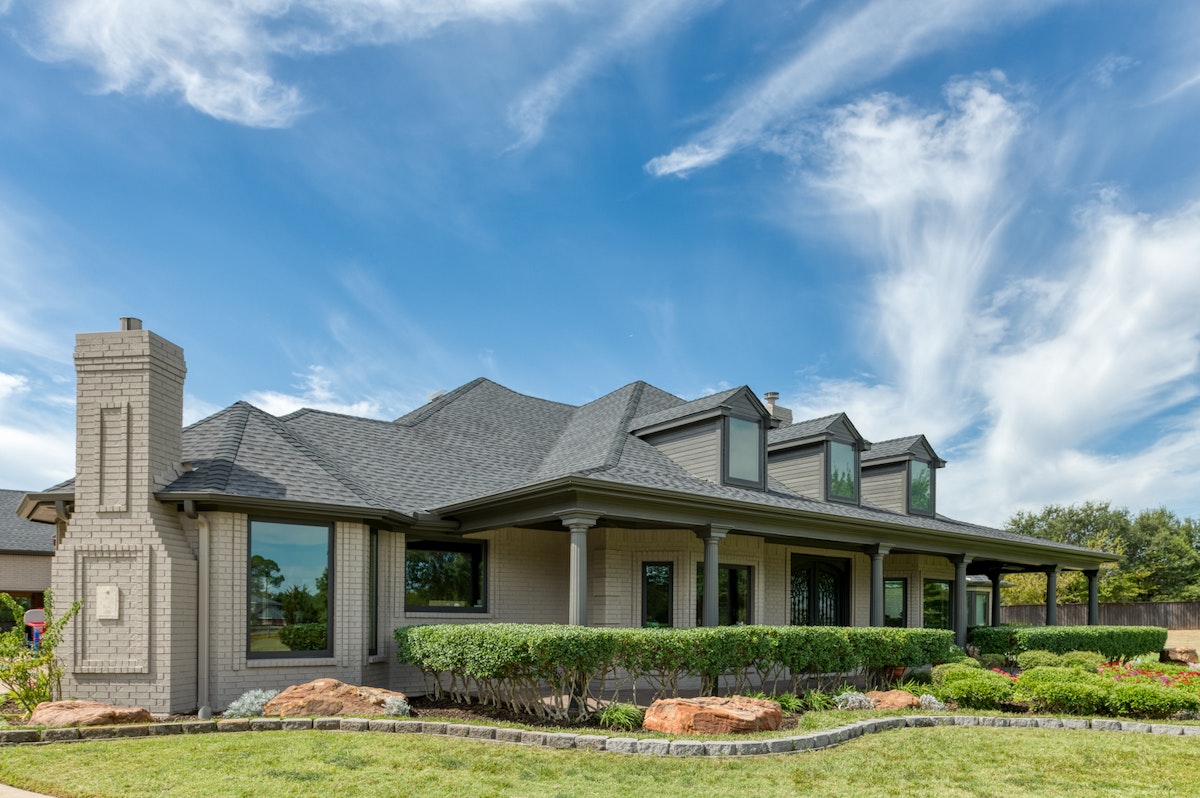 Angled House View