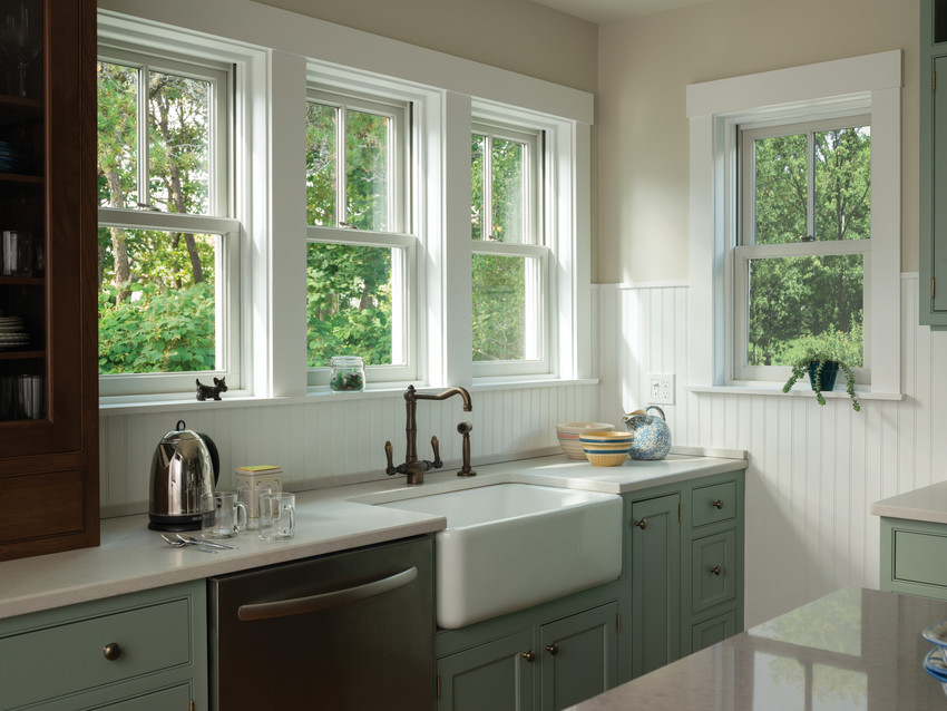 Andersen A Series Double Hung Wood Windows