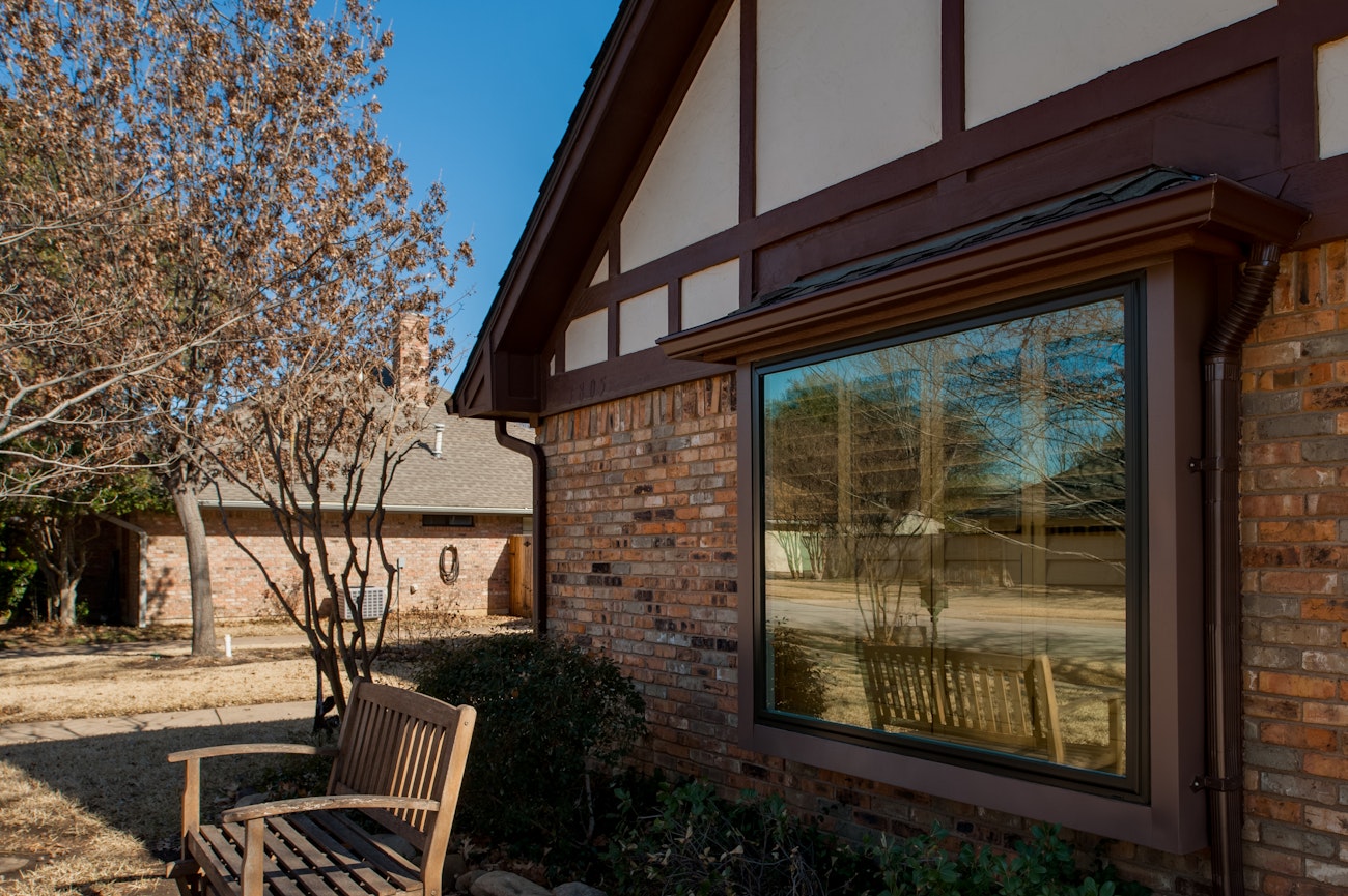milgard tan tuscany sliding