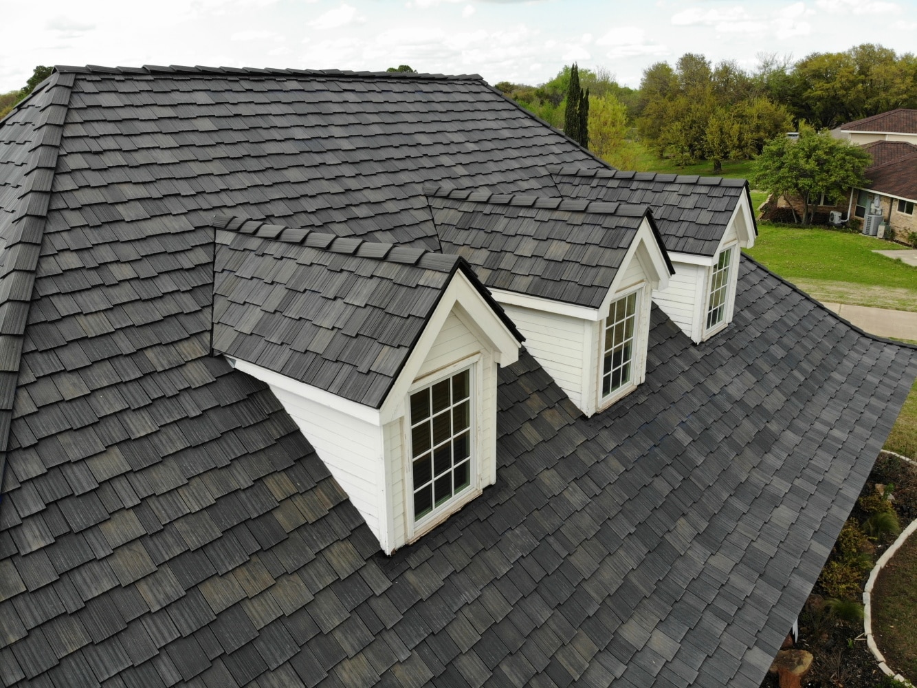 Multi Width Shake Composite Roofing Davinci Roofscapes