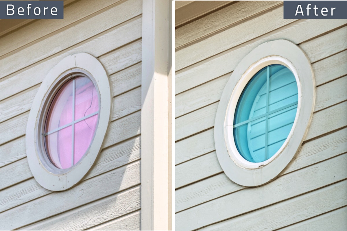 Round Window Before/After